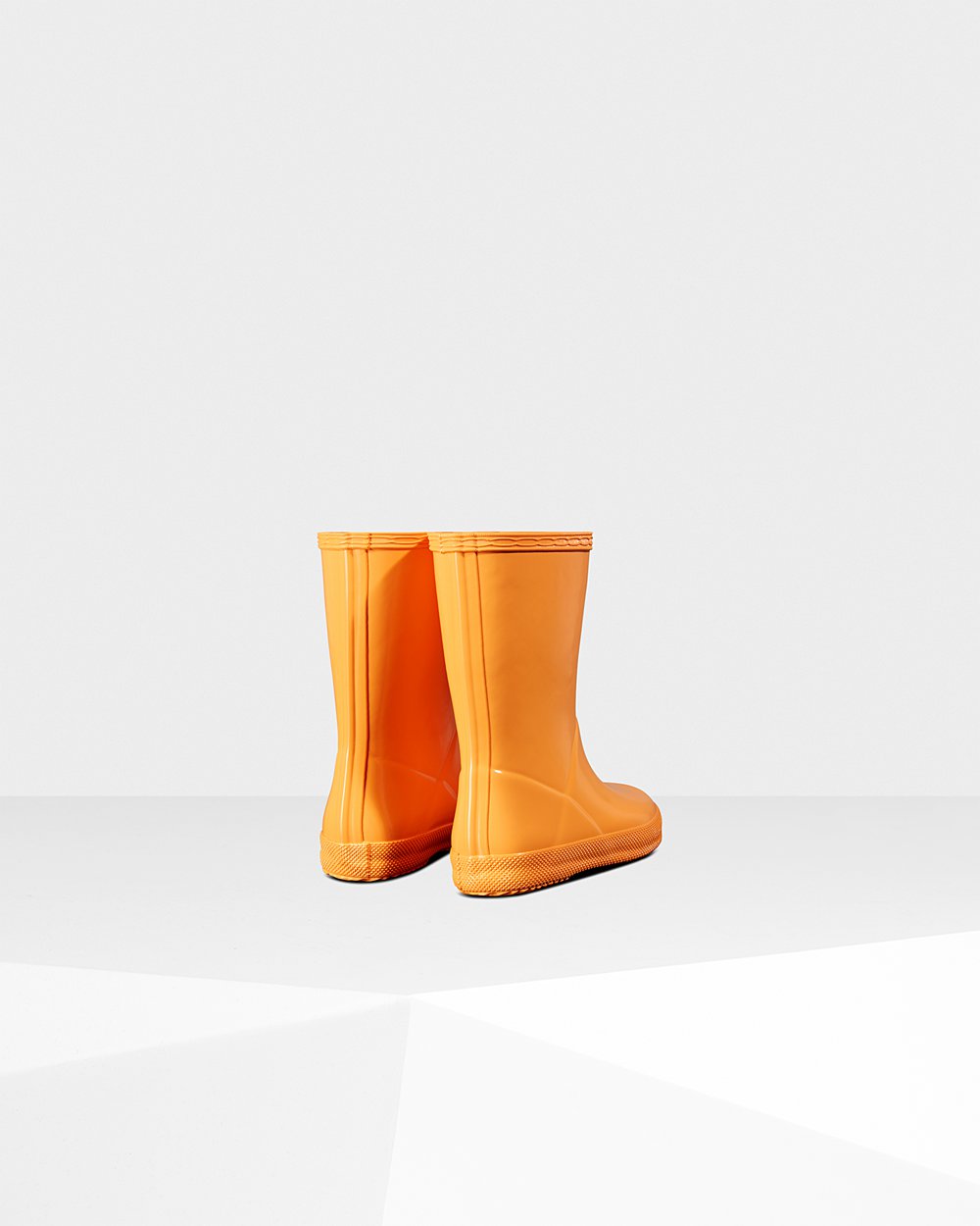 Kids Hunter Original First Classic Gloss - Rain Boots Orange - 9405-CYJAT